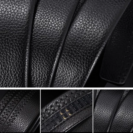 High Quality Men Original Buckle Leather Belt V10