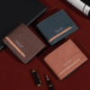 Leather Wallet Top Men Coin Bag Minimalist Thin Purse Card Pack Purse